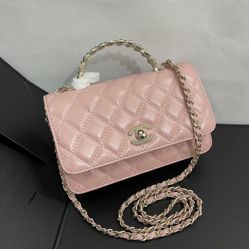 Ch**el top handle bags